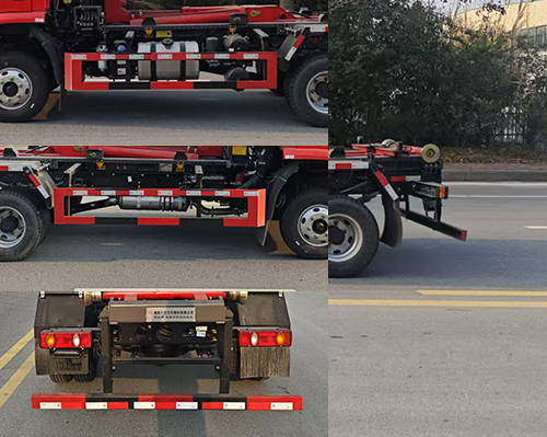 專致牌YZZ5110ZXXEQ6車廂可卸式垃圾車公告圖片
