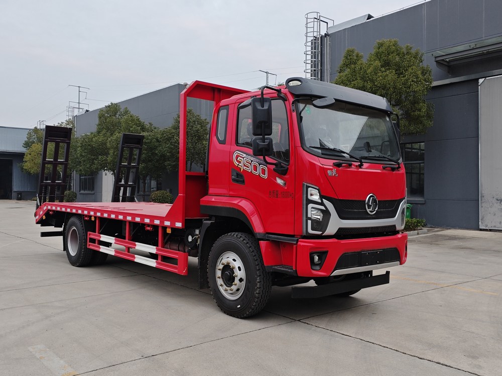 陜汽牌SX5185TPBBP6511平板式貨車公告圖片