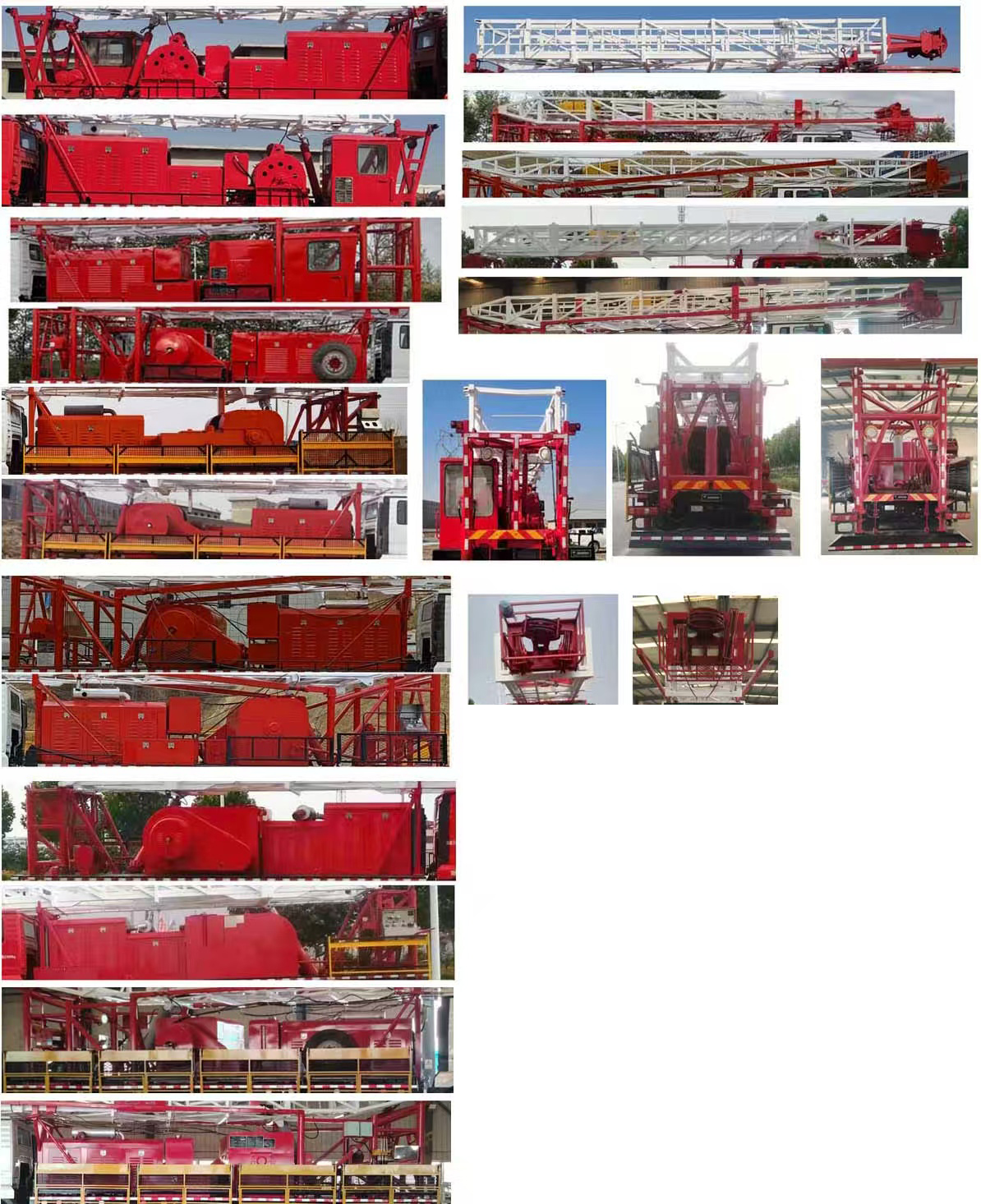 專(zhuān)致牌YZZ5260TXJDF6修井機(jī)公告圖片