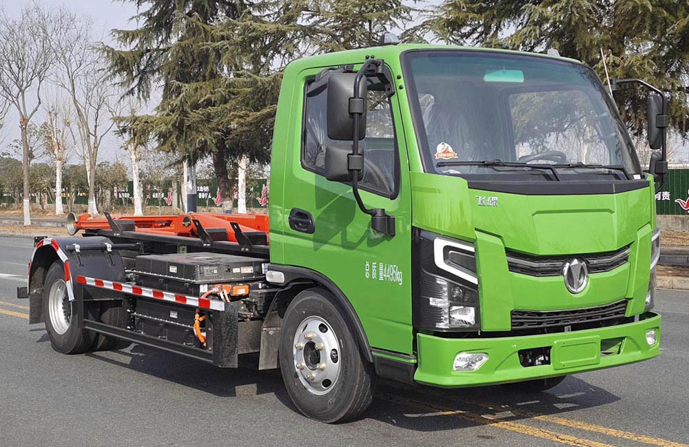 澳航同舟牌AYH5040ZXXFDBEV純電動車廂可卸式垃圾車公告圖片