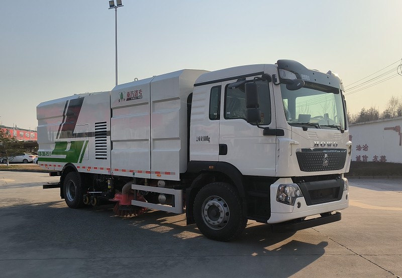 綠葉牌JYJ5187TXS1BEV純電動(dòng)洗掃車公告圖片