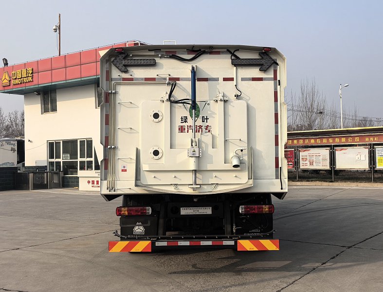 綠葉牌JYJ5187TXS1BEV純電動(dòng)洗掃車公告圖片
