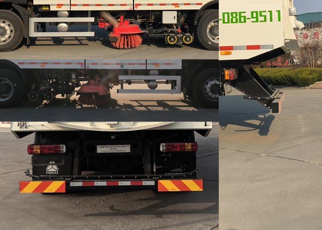 綠葉牌JYJ5187TXS1BEV純電動(dòng)洗掃車公告圖片