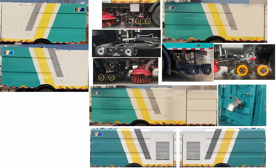 綠葉牌JYJ5187TXS1BEV純電動(dòng)洗掃車公告圖片
