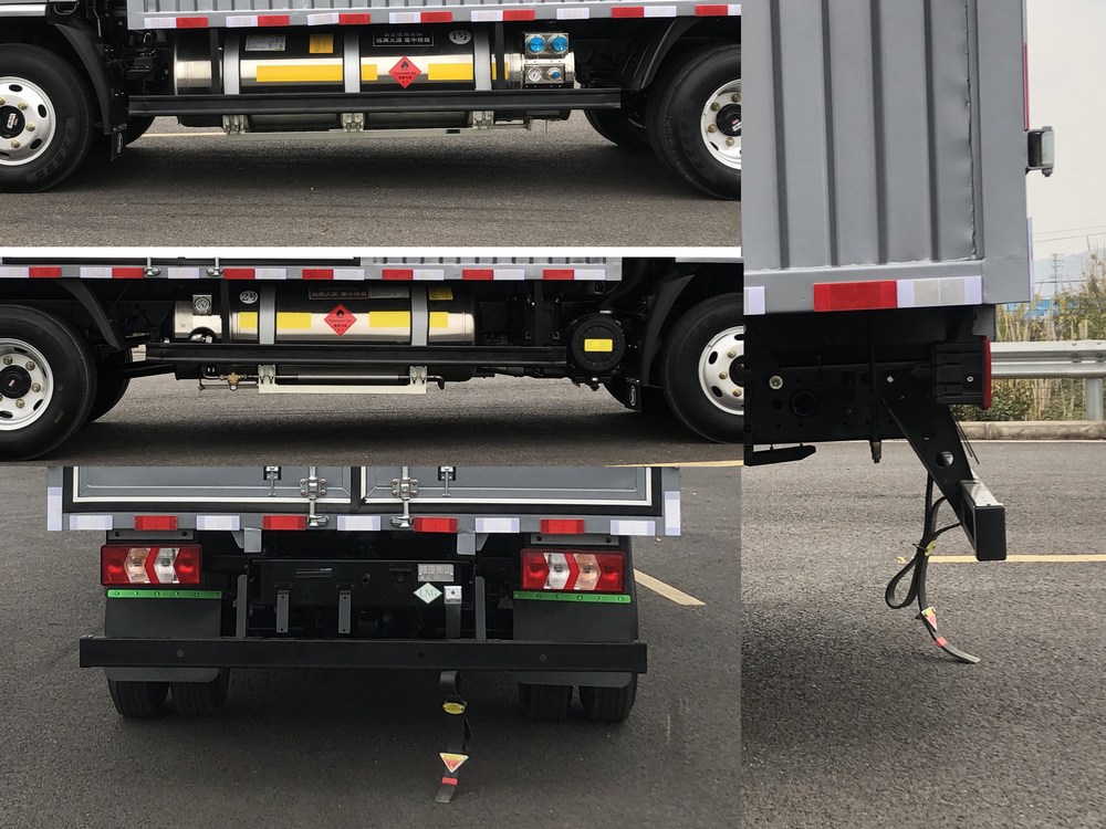 陜汽牌SX5040XXYNPN361廂式貨車公告圖片