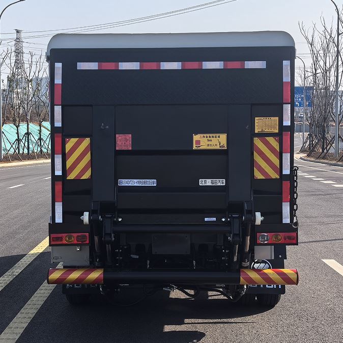 福田牌BJ5040XTZEV-H1純電動桶裝垃圾運輸車公告圖片