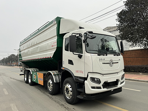 龍牧雙星牌LMX5310TSWDFHBEV純電動散裝物料運輸車公告圖片