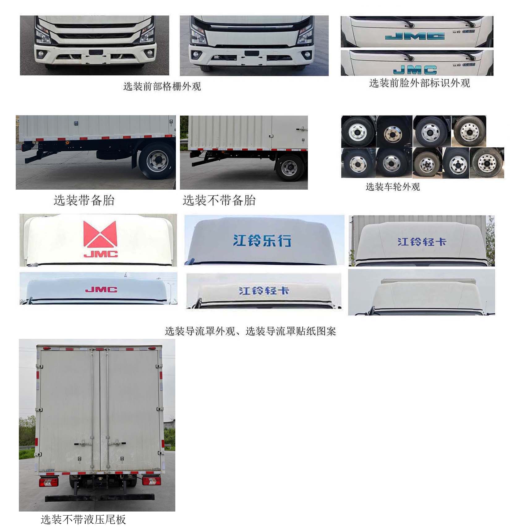 江铃牌JX5079XXYTRB2BEV纯电动厢式货车公告图片
