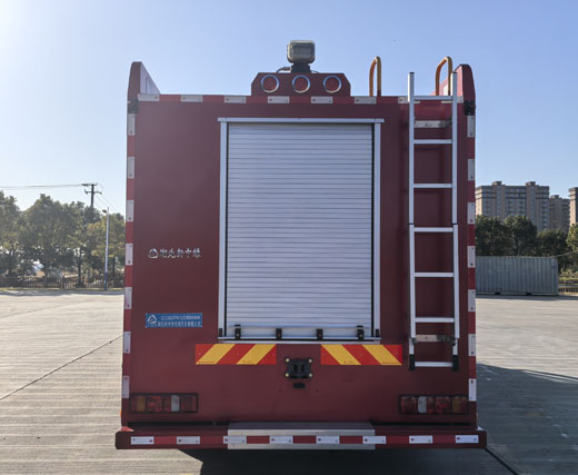 中洁牌XZL5280GXFPM120/Z6泡沫消防车公告图片