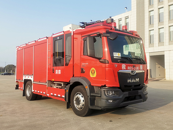 JDX5170GXFAP40/MN6型压缩空气泡沫消防车图片