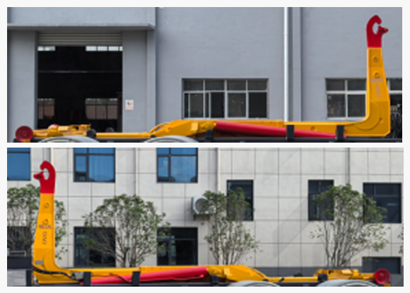 欧威沃牌CXK5255ZXX6DFH车厢可卸式垃圾车公告图片