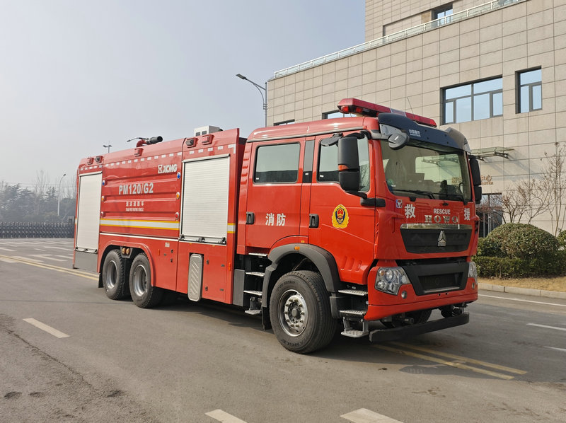 XGF5290GXFPM120/G2型泡沫消防车图片