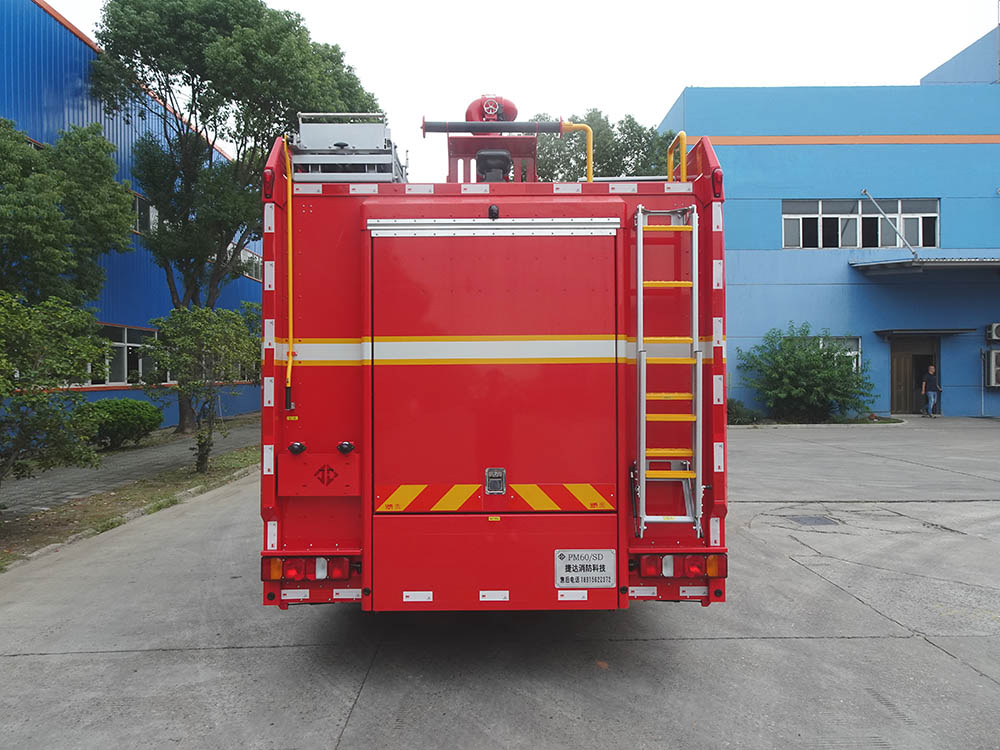 捷达消防牌SJD5180GXFPM60/SD泡沫消防车公告图片
