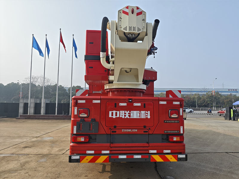 中联牌ZLF5343JXFJP36举高喷射消防车公告图片