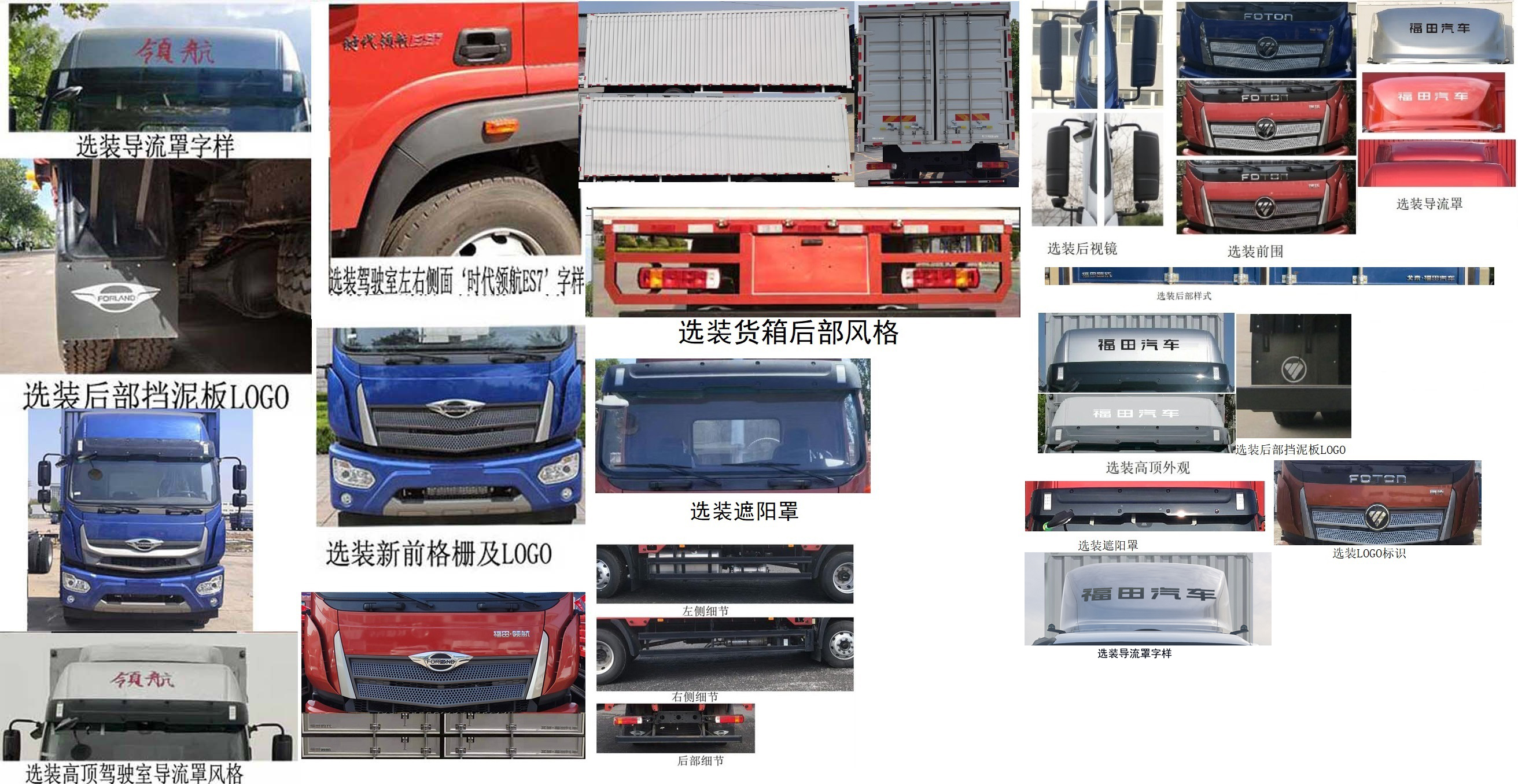 福田牌BJ5164XYKJPFN-01翼開啟廂式車公告圖片