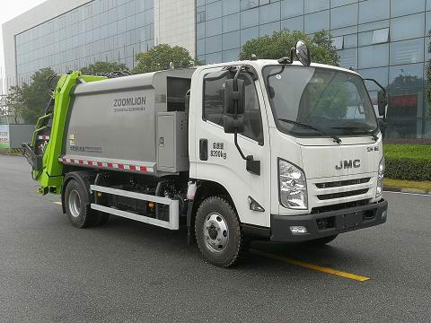 中聯(lián)牌ZBH5080ZYSJXE6壓縮式垃圾車公告圖片