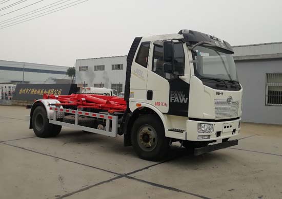 三聯(lián)牌YSY5181ZXXE6車廂可卸式垃圾車公告圖片