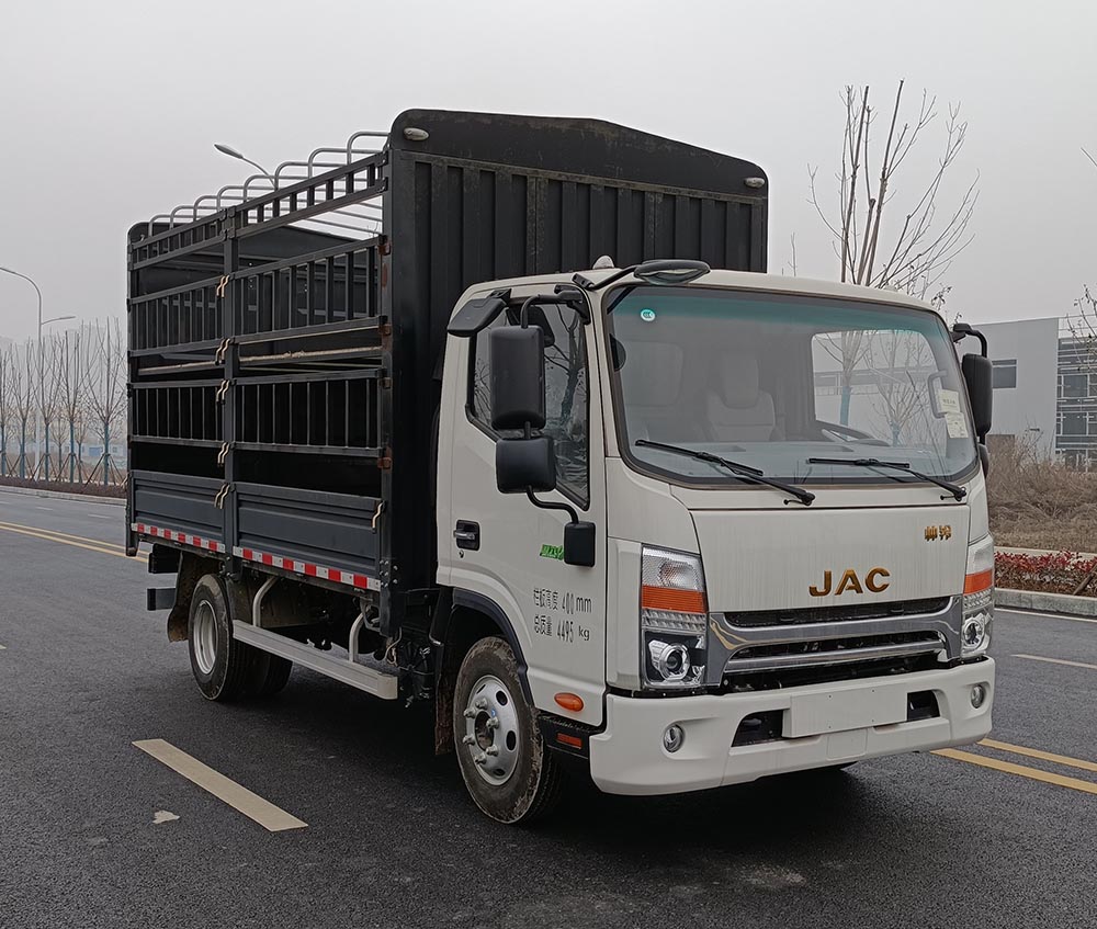 江淮牌HFC5048CCYP71K3C7S倉(cāng)柵式運(yùn)輸車(chē)公告圖片