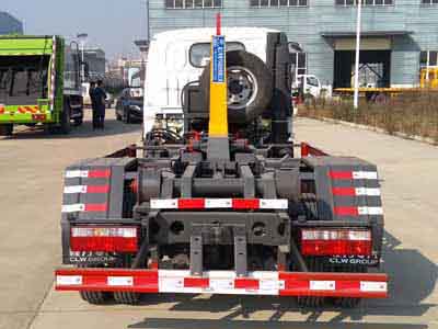 程力威牌CLW5070ZXXD6車廂可卸式垃圾車公告圖片