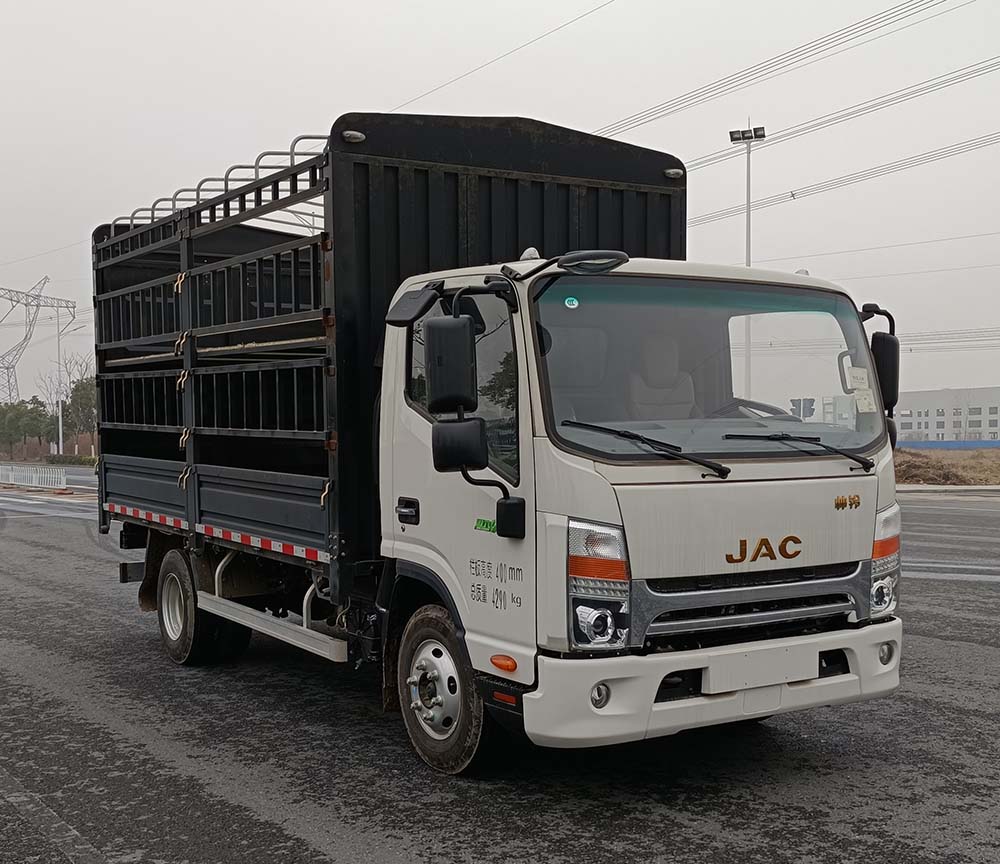 江淮牌HFC5048CCYP71K2C7S-1倉(cāng)柵式運(yùn)輸車公告圖片