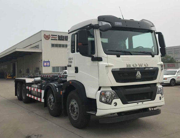 三迪牌SAD5310ZXXE6車廂可卸式垃圾車公告圖片
