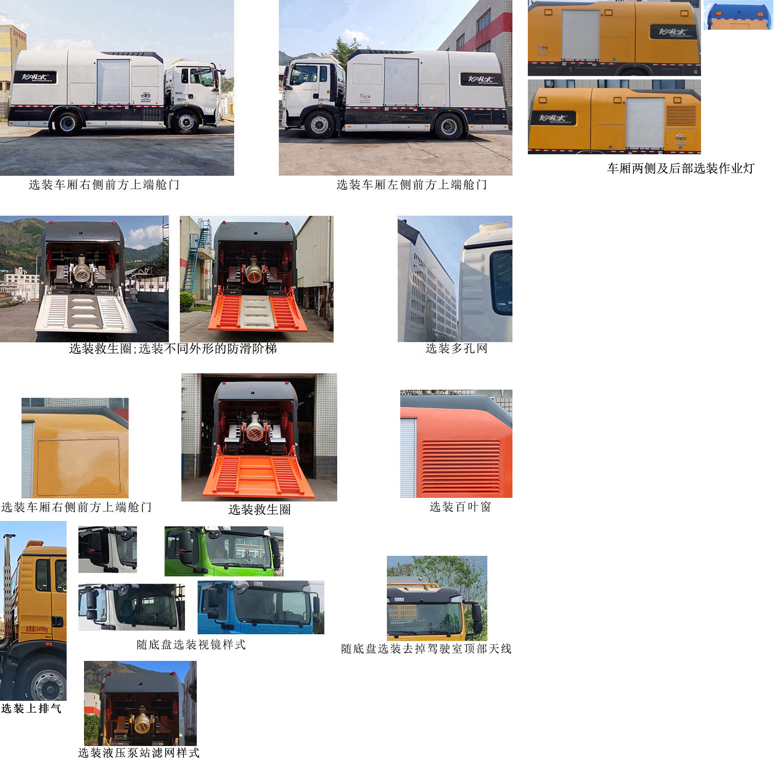 龍吸水牌FLG5150TPS61Z大流量排水搶險車公告圖片