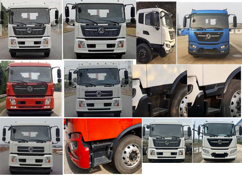 程力威牌CLW5180ZXXD6車廂可卸式垃圾車公告圖片