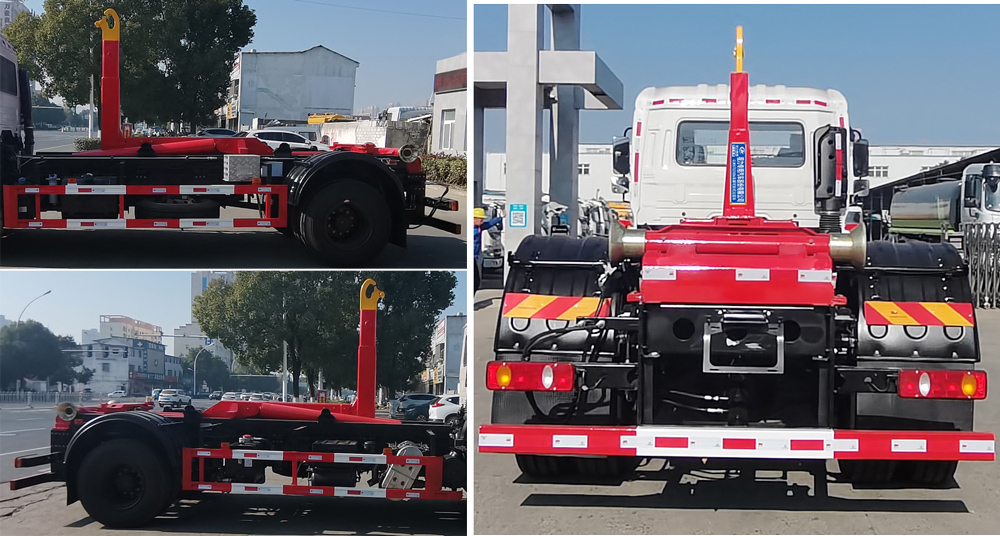 程力威牌CLW5180ZXXD6車廂可卸式垃圾車公告圖片