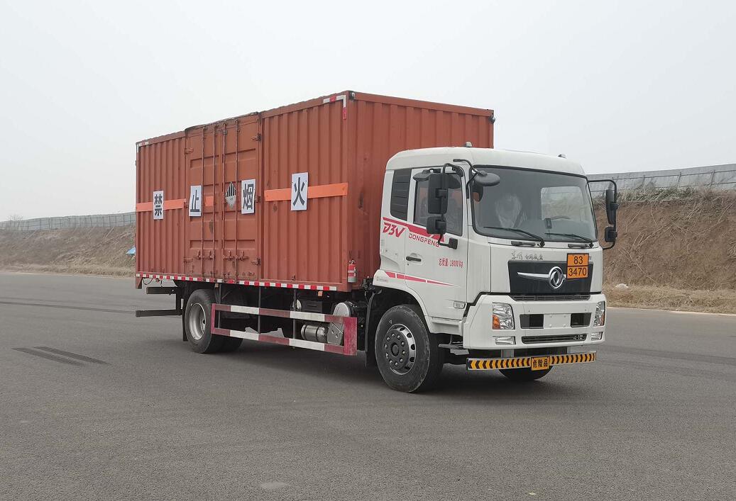東風牌DFV5183XZWGW6D雜項危險物品廂式運輸車公告圖片