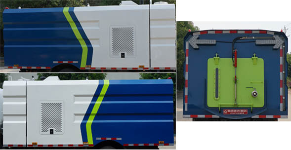 中潔牌XZL5120TXS6洗掃車公告圖片