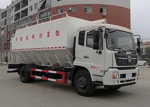 虹宇牌HYS5180ZSLE6散裝飼料運(yùn)輸車公告圖片