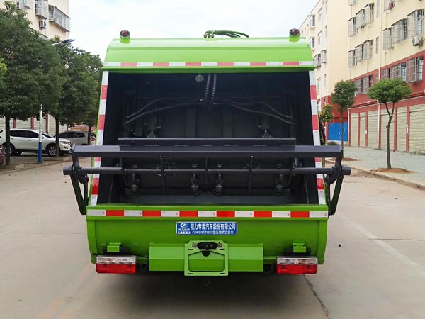 程力威牌CLW5121ZYS6壓縮式垃圾車公告圖片