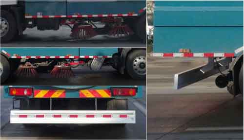 華通牌HCQ5180TSLDF6掃路車(chē)公告圖片