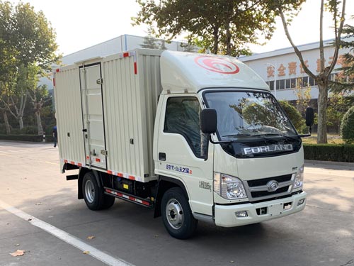福田牌BJ5045XXY9JB3-55廂式運輸車公告圖片
