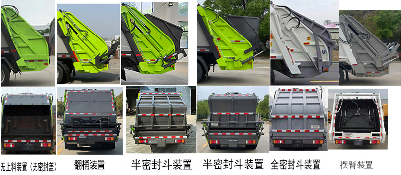 帝王環(huán)衛(wèi)牌HDW5082ZYSQL6壓縮式垃圾車公告圖片