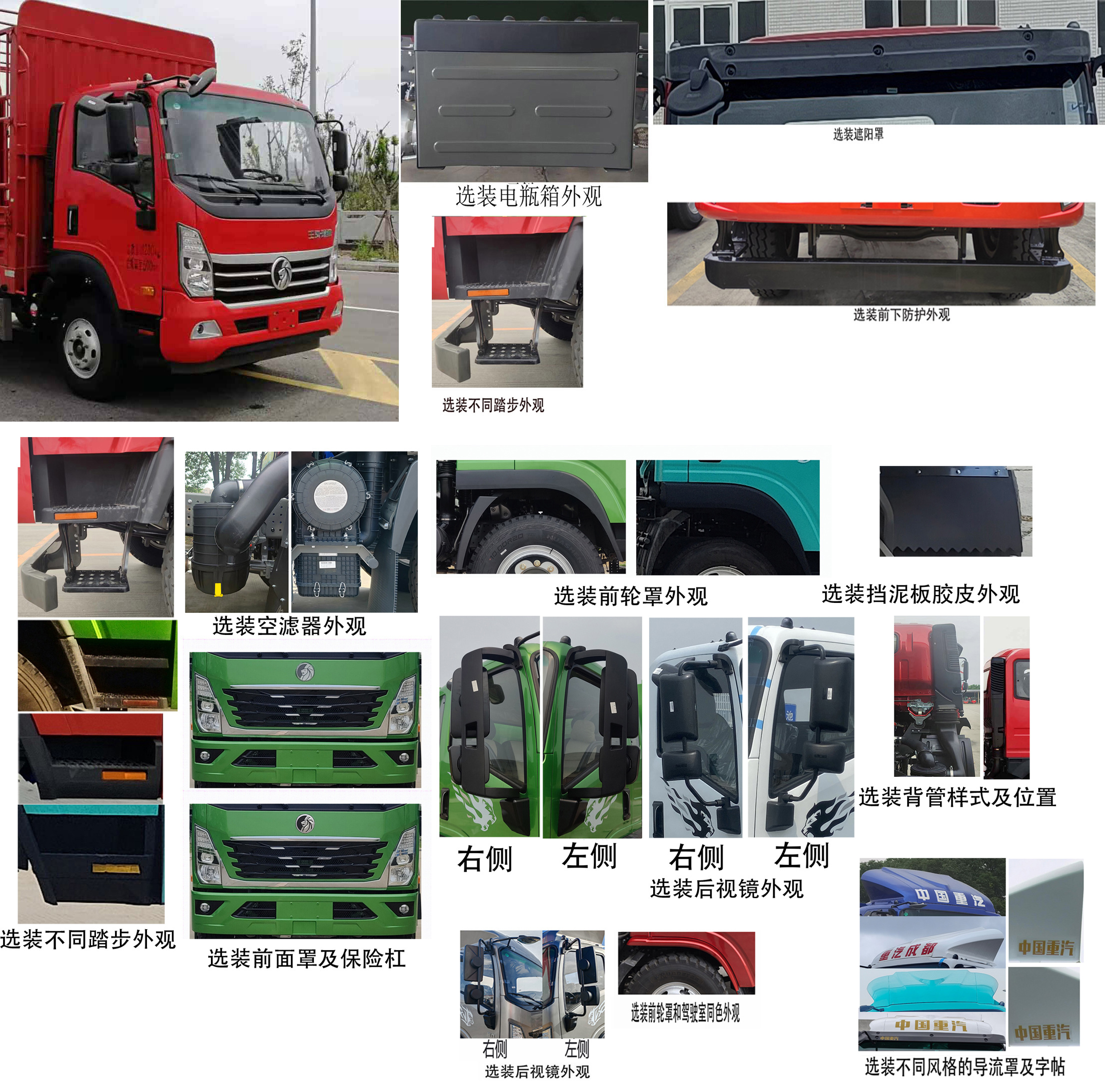 王牌牌CDW5120CCYHA1R6倉(cāng)柵式運(yùn)輸車公告圖片