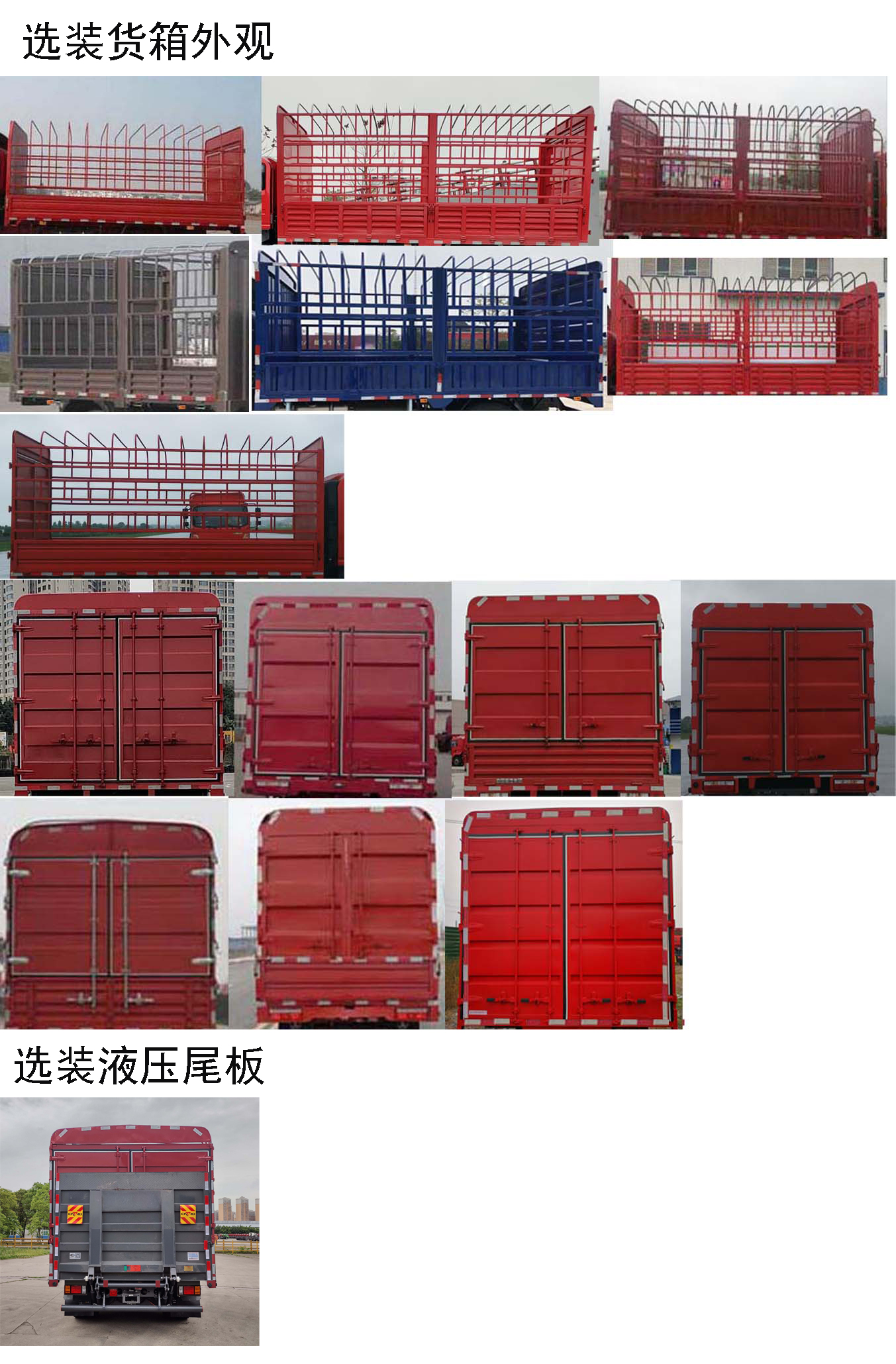 王牌牌CDW5120CCYHA1R6倉(cāng)柵式運(yùn)輸車公告圖片