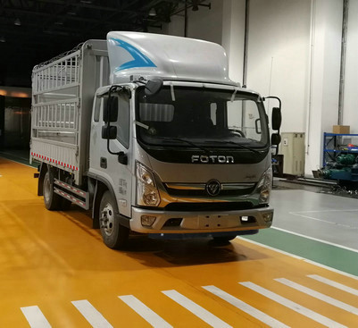 福田牌BJ5128CCYGJFD-AC1倉(cāng)柵式運(yùn)輸車公告圖片