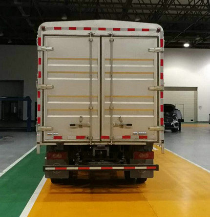 福田牌BJ5128CCYGJFD-AC1倉(cāng)柵式運(yùn)輸車公告圖片