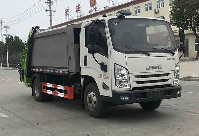帝王環(huán)衛(wèi)牌HDW5080ZYSJX6壓縮式垃圾車公告圖片