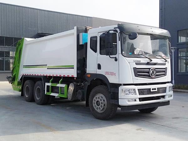 程力威牌CLW5251ZYSE6壓縮式垃圾車公告圖片