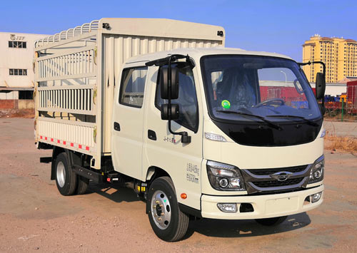 福田牌BJ5045CCY8AB5-58倉(cāng)柵式運(yùn)輸車公告圖片