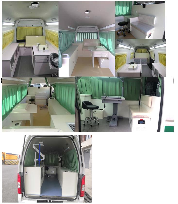 福田牌BJ5049XDW-F6流動(dòng)服務(wù)車(chē)公告圖片