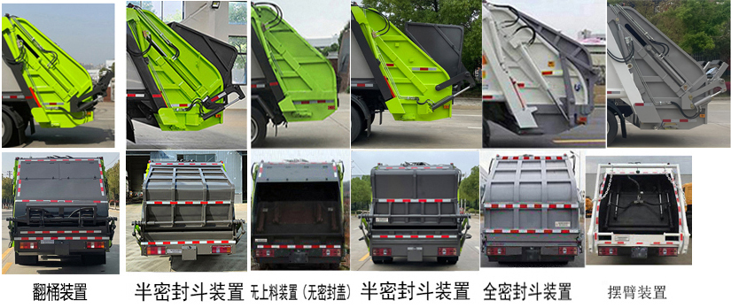 帝王環(huán)衛(wèi)牌HDW5090ZYSK6壓縮式垃圾車(chē)公告圖片