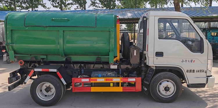 旺龍威牌WLW5045ZXXB車廂可卸式垃圾車公告圖片