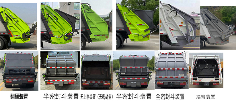 帝王環(huán)衛(wèi)牌HDW5083ZYSCG6壓縮式垃圾車公告圖片