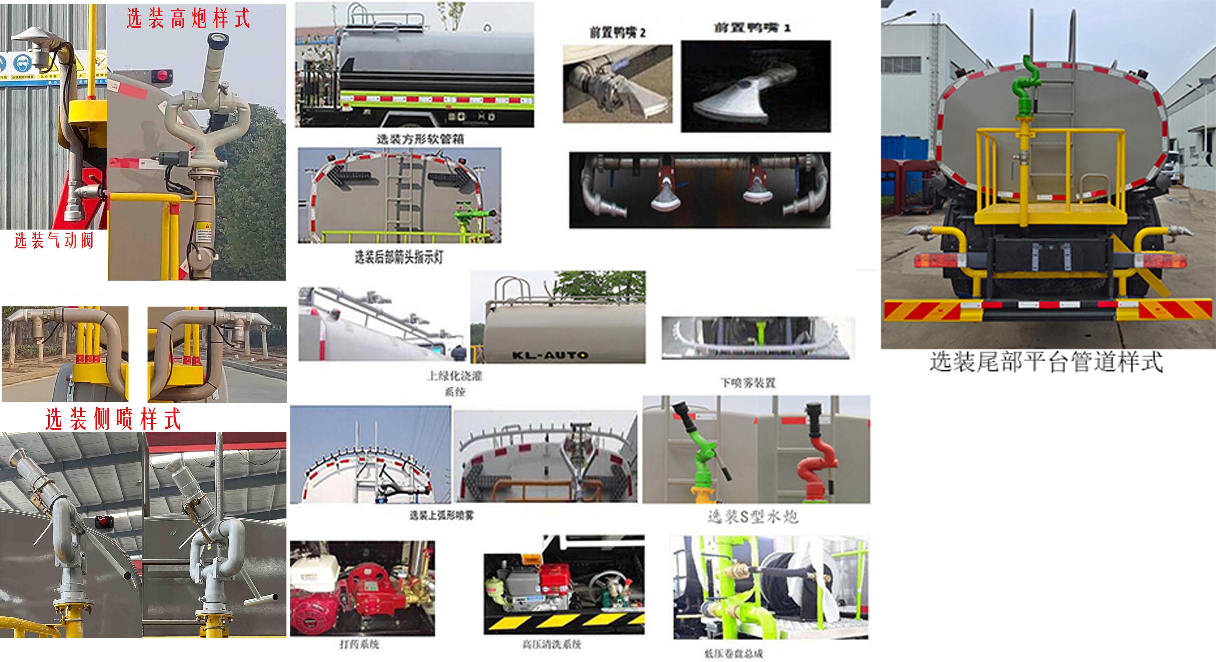 凱力風(fēng)牌KLF5180GSSC6灑水車公告圖片