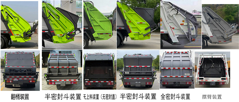 帝王環(huán)衛(wèi)牌HDW5084ZYSB6壓縮式垃圾車公告圖片
