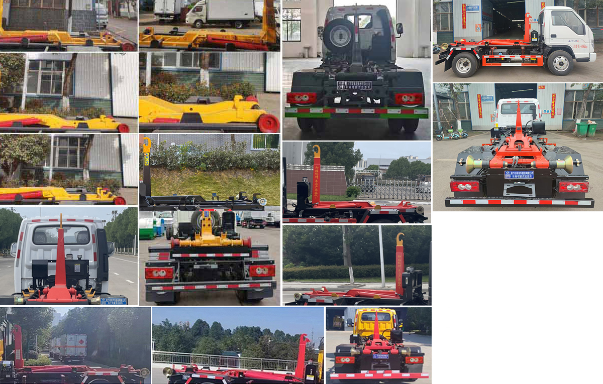 程力威牌CLW5045ZXXB6車廂可卸式垃圾車公告圖片