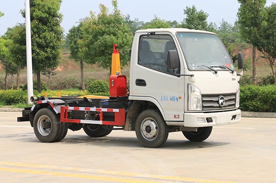 凱力風牌KLF5040ZXXK6車廂可卸式垃圾車公告圖片